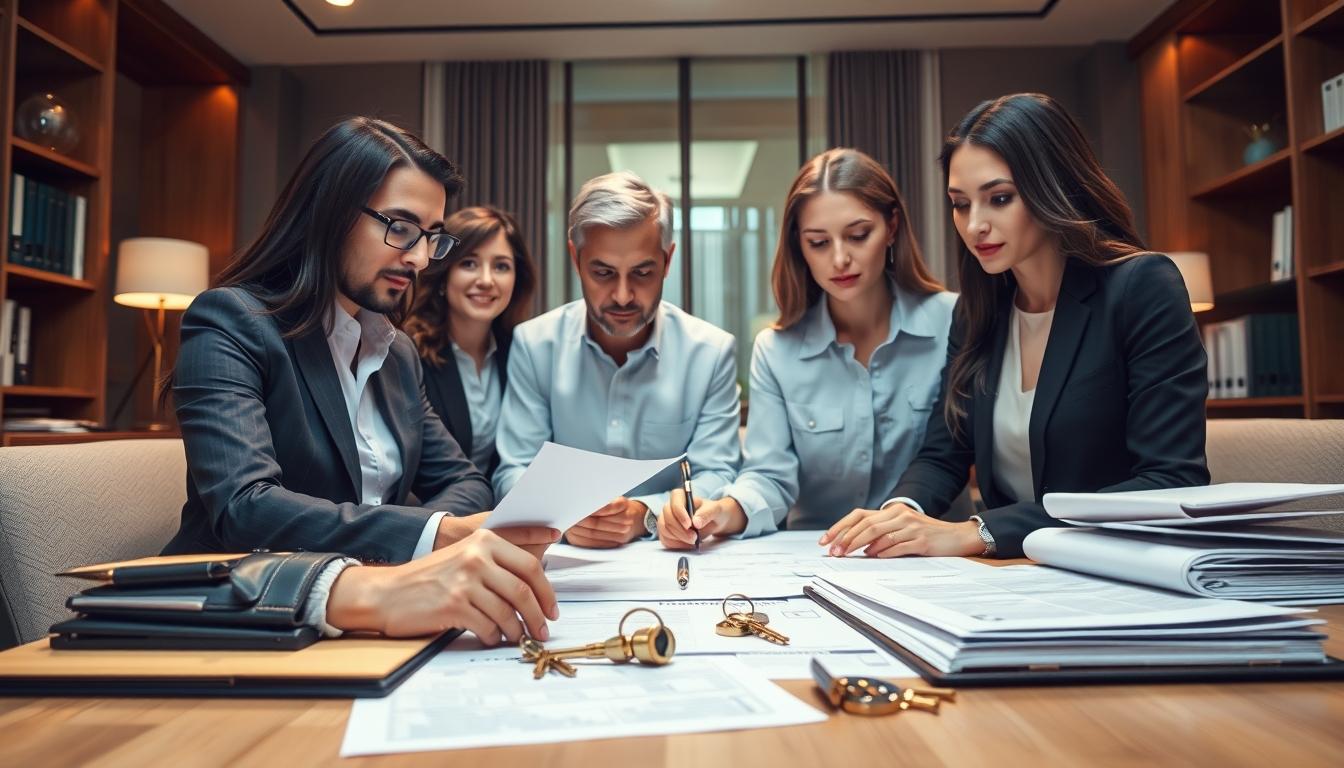 Property transfer support and coordination